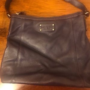 Kate Spade purple leather purse